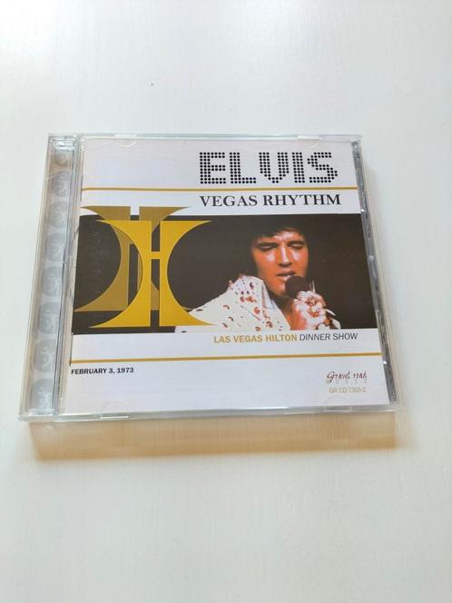 Elvis Presley cd van het Gravelroad label "VEGAS RHYTHM", Cd's en Dvd's, Cd's | Rock, Zo goed als nieuw, Ophalen of Verzenden