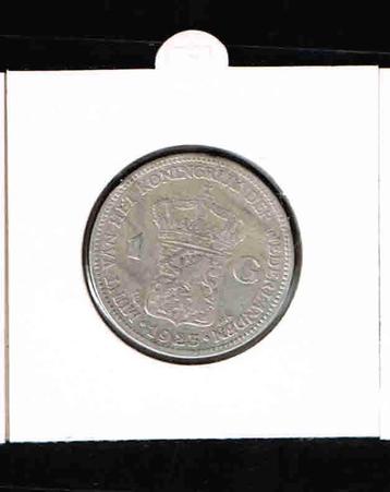 1 gulden Wilhelmina Nederland 1923/ a.65 beschikbaar voor biedingen