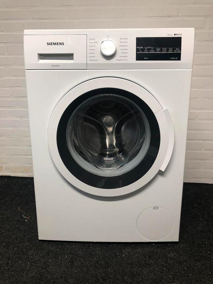 €299 A+++ 8kg wasmachine Siemens iQ300 MET GARANTIE ophalen, Witgoed en Apparatuur, Wasmachines, Zo goed als nieuw, Voorlader