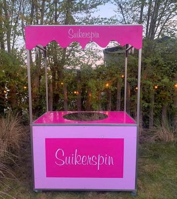 Professionele suikerspinkraam beschikbaar voor biedingen