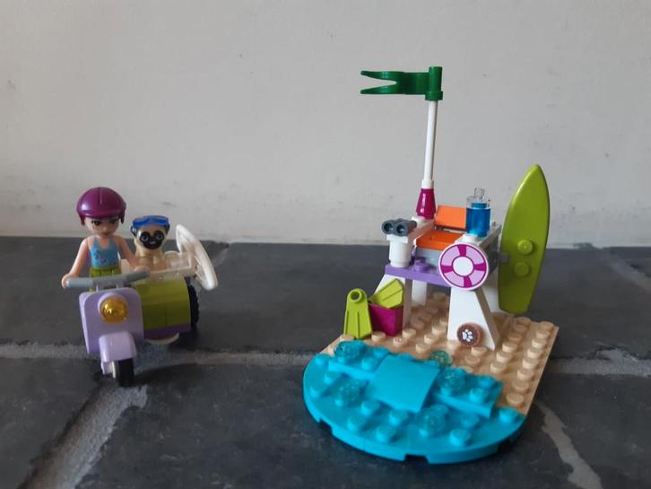 Lego Friends 41306 Mia's strandscooter, Kinderen en Baby's, Speelgoed | Duplo en Lego, Zo goed als nieuw, Lego, Complete set, Ophalen of Verzenden
