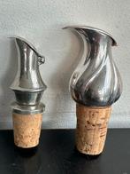 Verzilverde likeur schenk kurken 1 koop, Antiek en Kunst, Curiosa en Brocante, Ophalen of Verzenden