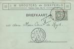 briefkaart grooters dinxperlo (grootrond) 1910, Postzegels en Munten, Ophalen of Verzenden, T/m 1940, Gestempeld