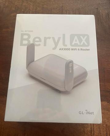 GL.iNet Beryl GL-MT 3000 AX3000 WiFi6 VPN Reis Router Nieuw beschikbaar voor biedingen