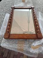 Antieke Spiegel met Bolletjesrand, Ophalen of Verzenden, Rechthoekig, Minder dan 50 cm, Minder dan 100 cm