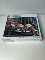 Puzzel King 1000 stukjes Puppies drinking water nieuw, Ophalen of Verzenden, Nieuw