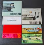 Renault 8 Major en 10 Major folders uit zestiger jaren, Ophalen of Verzenden, Zo goed als nieuw, Renault