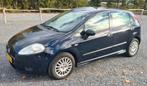 Fiat Punto 1.3 Multijet 62KW 5DR 2011 Blauw, Auto's, Voorwielaandrijving, Zwart, 4 cilinders, Electronic Stability Program (ESP)