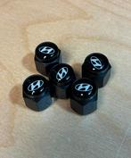 Hyundai ventieldoppen zwart, Ophalen of Verzenden