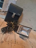 Vintage Philips dia-projector met origineel lederen tasje, Audio, Tv en Foto, Ophalen of Verzenden, Gebruikt, Overige typen
