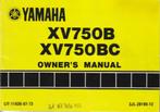 Yamaha Virago XV750B en XV750BC manual 1990 (4093z), Motoren, Handleidingen en Instructieboekjes, Yamaha