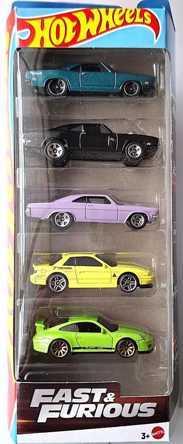 Hot Wheels Fast & Furious 5 Pack, met Porsche 911 GT3 RS beschikbaar voor biedingen