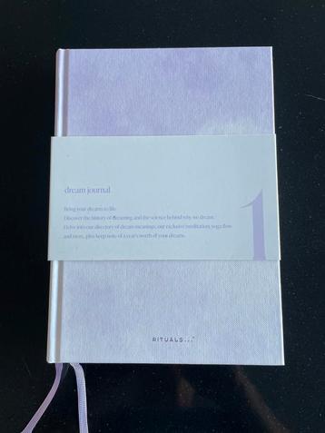 NIEUW Dream journal dagboek van Rituals  beschikbaar voor biedingen