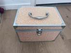 Make up koffer voor nagellak, make up, scrunchies etc, Ophalen of Verzenden, Roze, Hardcase, Zo goed als nieuw
