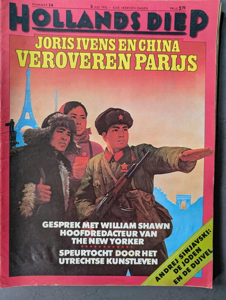 Hollands Diep - Joris Ivens en China veroveren Parijs, Ophalen of Verzenden, Gelezen, Overige typen
