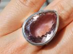 Vanoli 925 zilveren ring met geslepen ametrien maat 19, Sieraden, Tassen en Uiterlijk, Daiva1973@hotmail.com, Vanoli, Overige kleuren