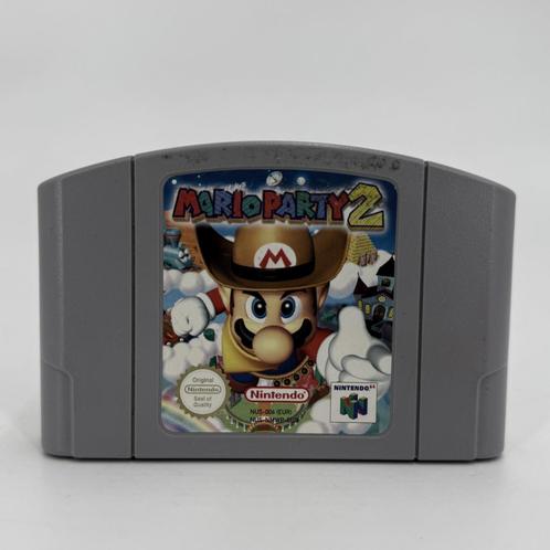 Mario Party 2 - Nintendo 64 | Losse Cassette, Spelcomputers en Games, Spelcomputers | Nintendo 64, Zo goed als nieuw