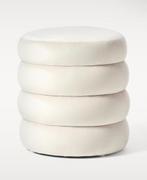 Westwing poef, Minder dan 50 cm, Rond, Minder dan 50 cm, Ophalen of Verzenden