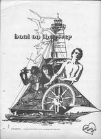 Bo1602 bladmuziek boney m -- boat on the river, Orgel, Gebruikt, Ophalen of Verzenden, Artiest of Componist