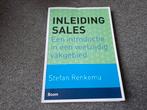 Stefan Renkema - Inleiding sales, Ophalen of Verzenden, Stefan Renkema, Management, Zo goed als nieuw