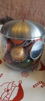 Vertuo Nespresso cups en bewaar container van glas., Ophalen, Koffiemachine