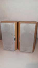 Sharp boekenplank speakers, Overige merken, Gebruikt, Ophalen of Verzenden, Minder dan 60 watt