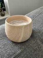 Geurkaars in pot, Huis en Inrichting, Woonaccessoires | Kandelaars en Kaarsen, Overige materialen, Beige, Nieuw, Ophalen of Verzenden