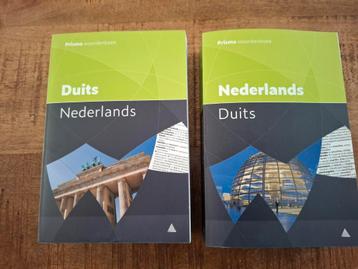 2x Prisma woordenboek Nederlands-Duits /  Duits- Nederlands beschikbaar voor biedingen