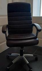 bureau stoel bruinleer‼️, Ophalen, Zo goed als nieuw, Overige kleuren, Bureaustoel