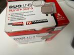 Astra Twin duo lnb NIEUW 19,2 + 23,5, Ophalen of Verzenden, Nieuw, (Schotel)antenne-accessoires