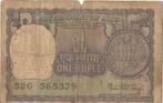 Indiaas 1 Roepie bankbiljet – handtekening Manmohan Singh, Ophalen of Verzenden, Overige landen, Los biljet
