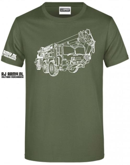 Liebherr LTM hijskraan, Verzamelen, Militaria | Algemeen, Landmacht, Kleding of Schoenen, Nederland, Ophalen of Verzenden