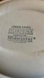Servies greenleaves stonehenge groen, Gebruikt, Overige typen, Ophalen of Verzenden, Overige stijlen
