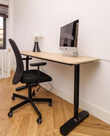 Ikea Bekant Bureau - In hoogte verstelbaar - afbeelding 1