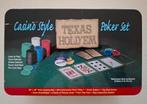 Pokerset Texas Hold'em - Casino Style, Ophalen, Zo goed als nieuw
