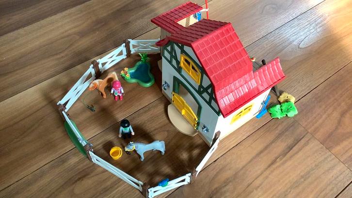 Playmobil 6927 pony boerderij manege paardenstal paard pony, Kinderen en Baby's, Speelgoed | Playmobil, Zo goed als nieuw, Ophalen