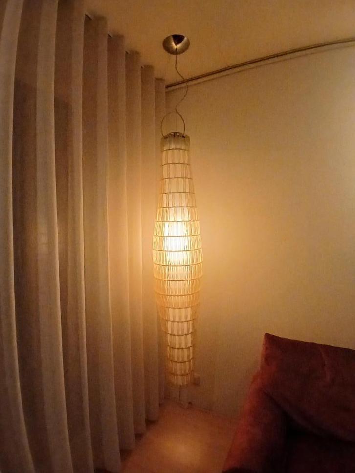 Foscarini Tropico Verticale hanglamp, Huis en Inrichting, Lampen | Hanglampen, Zo goed als nieuw, 75 cm of meer, Kunststof, Metaal