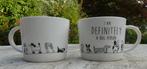DUTCH ROSE Design Servies o.a 2 x Mok I AM A DOG PERSON, Nieuw, Ophalen of Verzenden, Overige stijlen, Kop(pen) en/of Schotel(s)