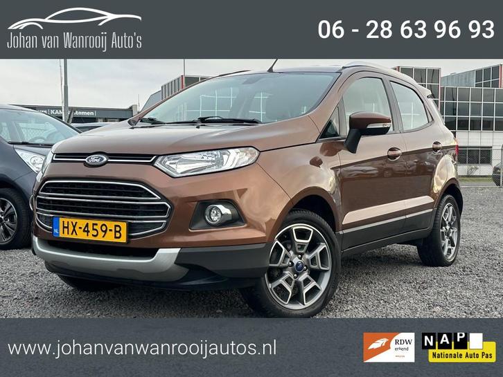 Ford EcoSport 1.0 EcoBoost Titanium/CLIMA/NW APK, Auto's, Ford, Bedrijf, Te koop, Ecosport, ABS, Airbags, Airconditioning, Boordcomputer