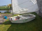 Wedstrijd optimist met wal trailer en hoes., Watersport en Boten, Zeilen en Zeiltoebehoren, Ophalen, Zo goed als nieuw, Minder dan 15 m²