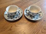 Twee Kop en Schotels - Pools aardewerk Bunzlau, Huis en Inrichting, Keuken | Servies, Ophalen of Verzenden, Zo goed als nieuw