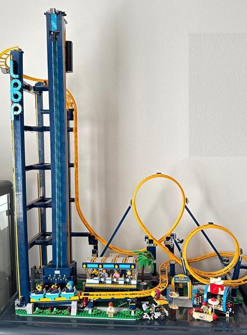 Lego 10303 - Loop Coaster incl lichtset!, Kinderen en Baby's, Speelgoed | Duplo en Lego, Zo goed als nieuw, Lego, Complete set