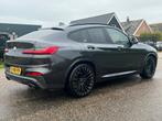 BMW X4 .M40i. 360pk .Aut 2019 .Top conditie., Auto's, BMW, Automaat, 1800 kg, Leder, Bruin