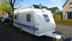 Hobby 460 UFE Excellent easy met voortent, mover, omnistore, Caravans en Kamperen, Luifel, Rondzit, Hobby, Frans bed