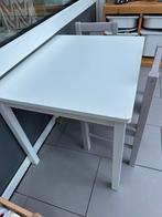 Ikea tafel en stoeltjes, Ophalen, Zo goed als nieuw, Rechthoekig, Hout