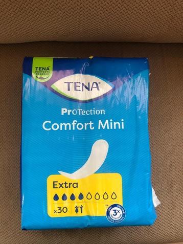 Tena protection comfort mini extra, 4 pakken a 30 stuks beschikbaar voor biedingen