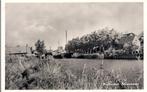 Werkendam Binnenhaven met boten fotokaart 1954, Verzenden, 1940 tot 1960, Ongelopen, Noord-Brabant