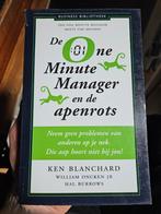 De One Minute Manager en de apenrots - Blanchard, Ophalen of Verzenden, Gelezen, Management, Ken Blanchard