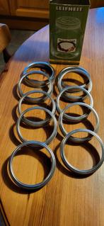 Schroefdeksel en deksel voor inmaak potten, Ophalen, Zo goed als nieuw