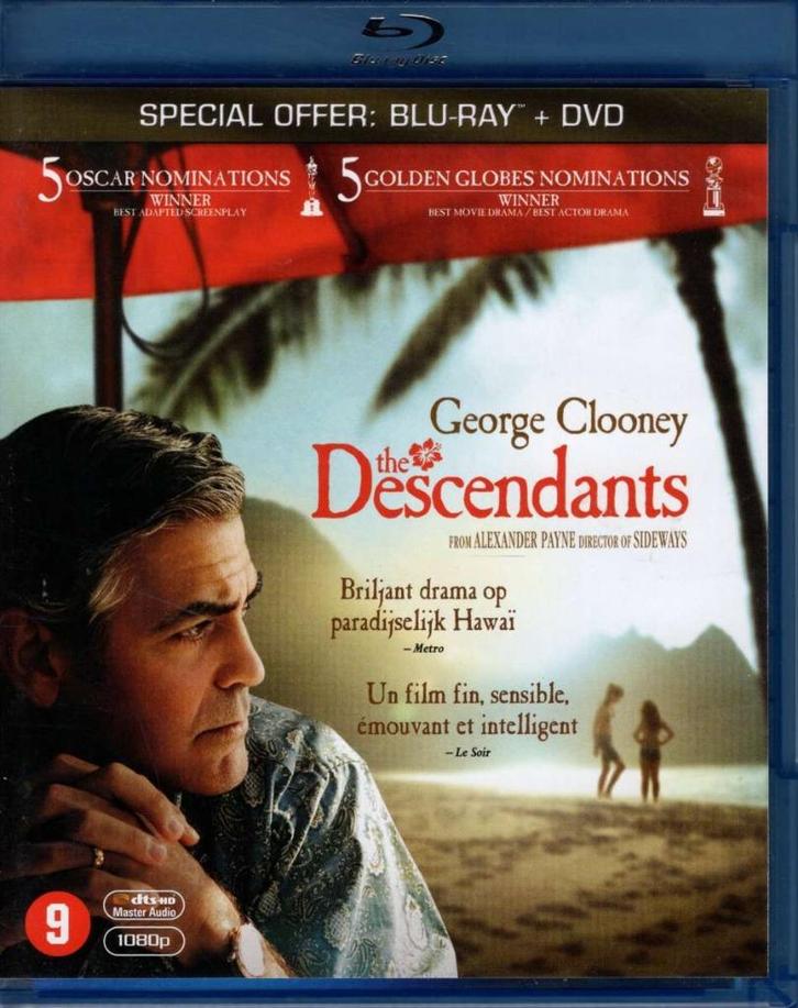 The Descendants (2011) - IMDB 7.3 - NL uitgave, Cd's en Dvd's, Blu-ray, Zo goed als nieuw, Verzenden